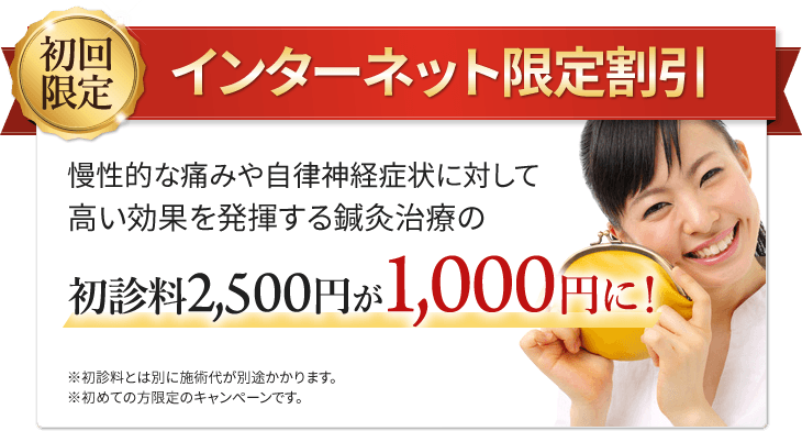 インターネット限定割引